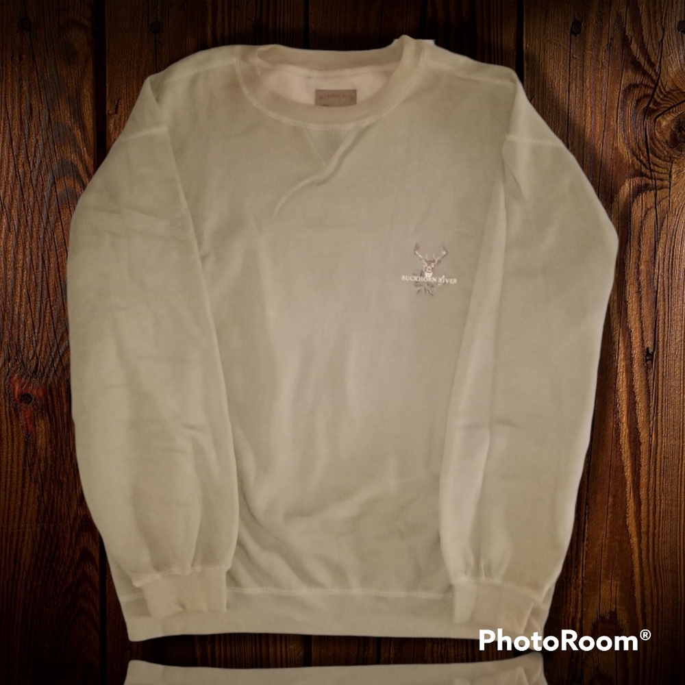 Buckhorn River Deer Outdoorsman 2XL Tan Adult Sweatshirt